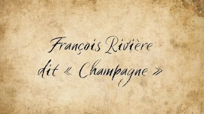 François Rivière, dit « Champagne » : L’ancêtre des Rivière de La Réunion